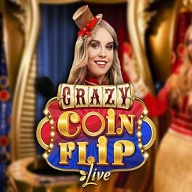 Try Crazy Coin Flip slot by Evolution on lysa-casino.eu – logo image