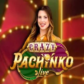 Crazy Pachinko slot visual from Evolution available on lysa-casino.eu