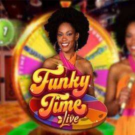 Official Live Casino logo: Funky Time by Evolution at Lysa Casino